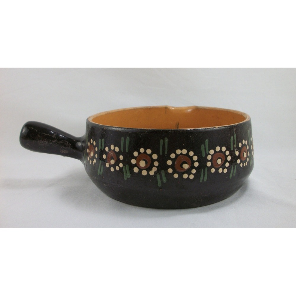 Alsace Lorraine Decorative Pot with Handle